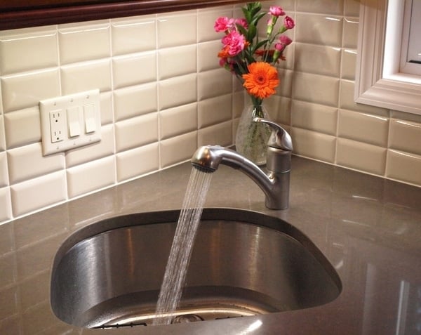 Corner Kitchen Sink