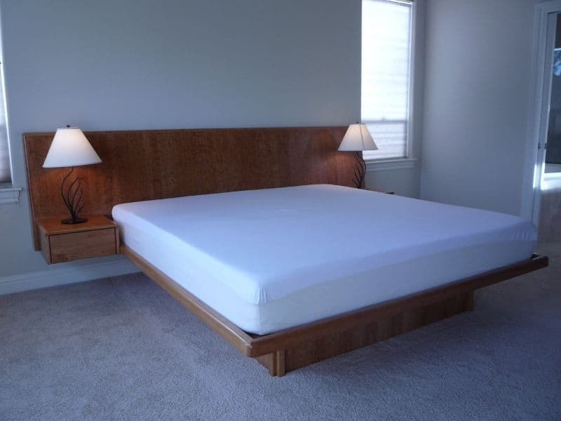 Create A Floating Storage Bed With Built-In Nightstands