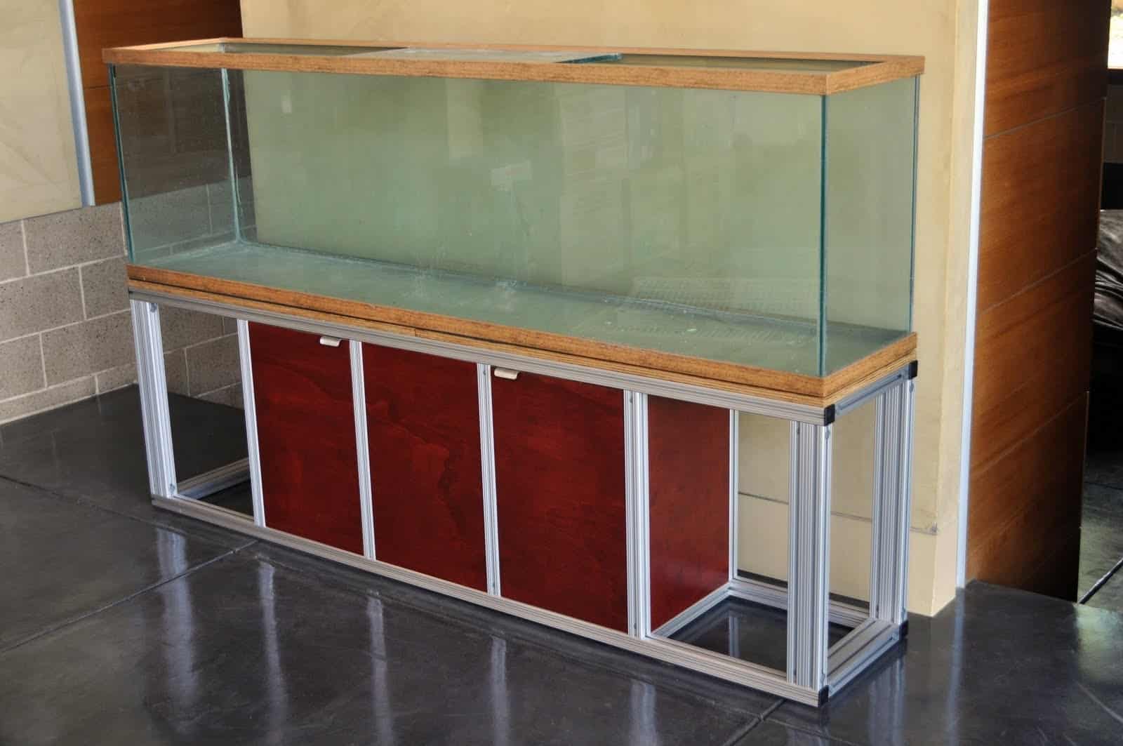 Diy Aquarium Stand In A Tubular Frame