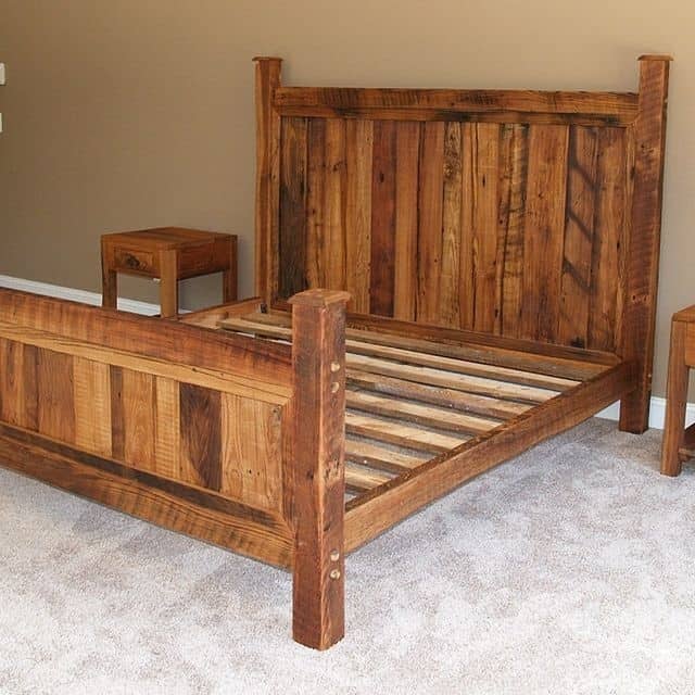 Diy Cabin Style Pallet Bed
