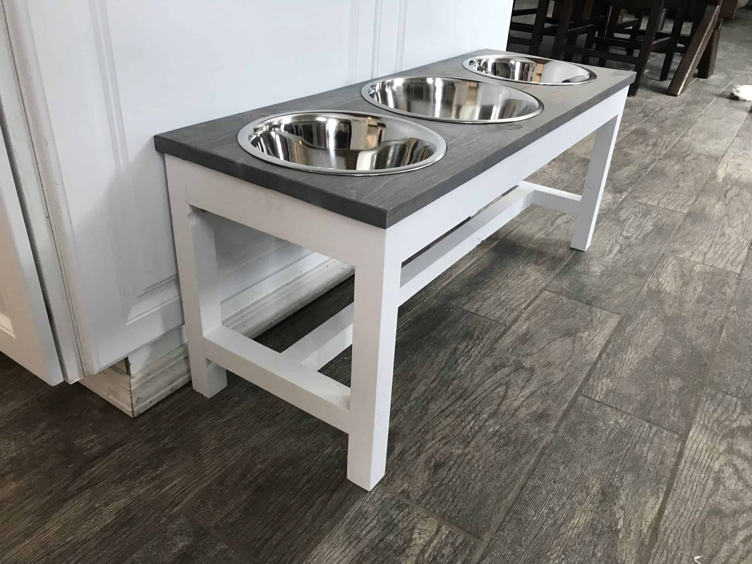 Diy Elevated Dog Bowl Stand