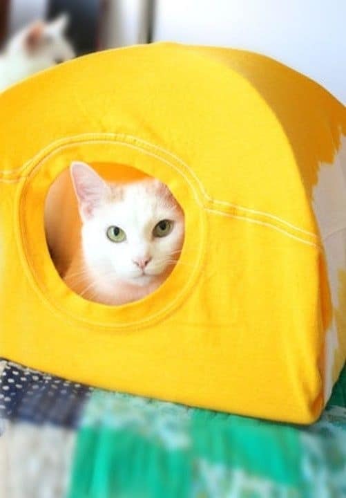 Diy Fabric Cat House