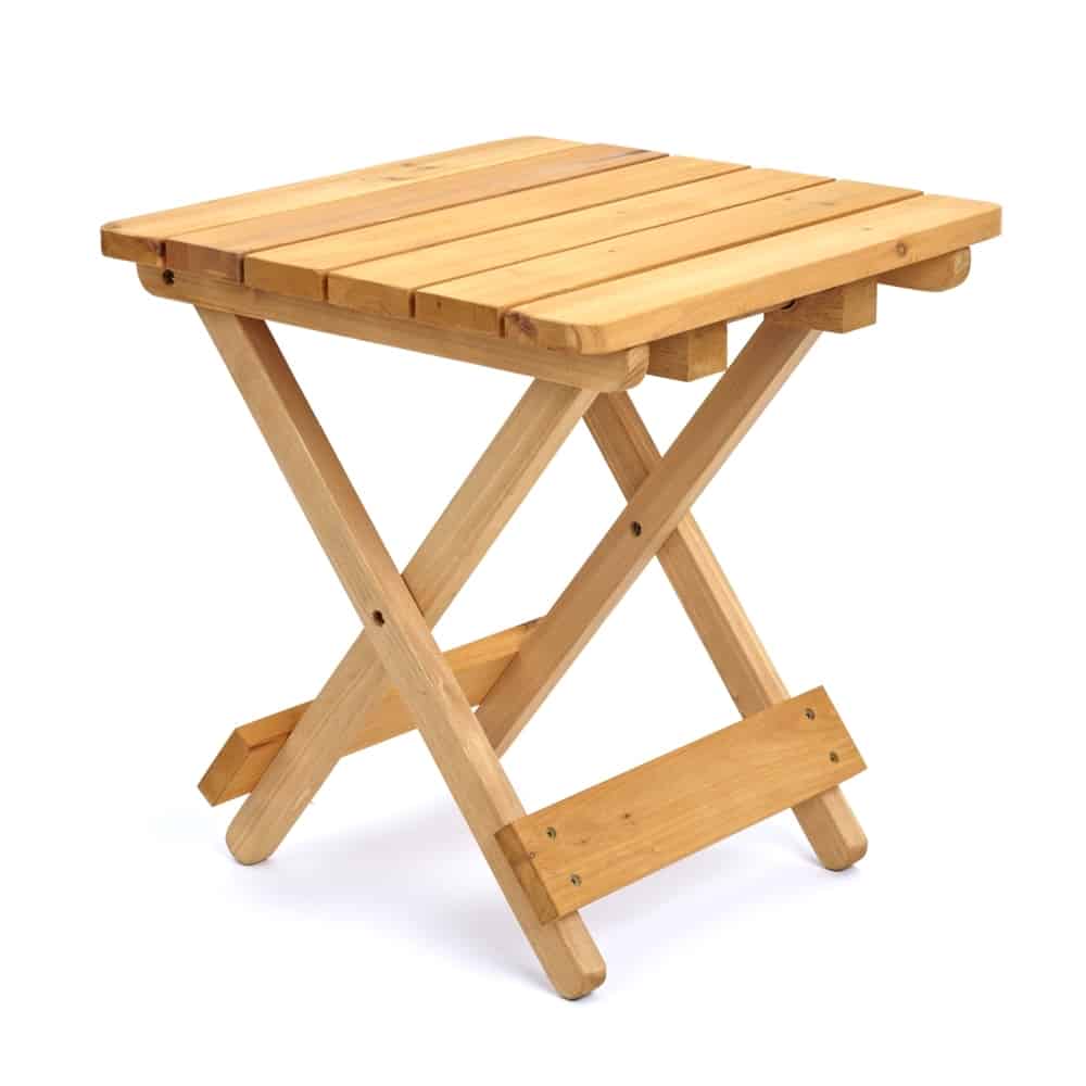 Diy Folding Table Made From Lumber