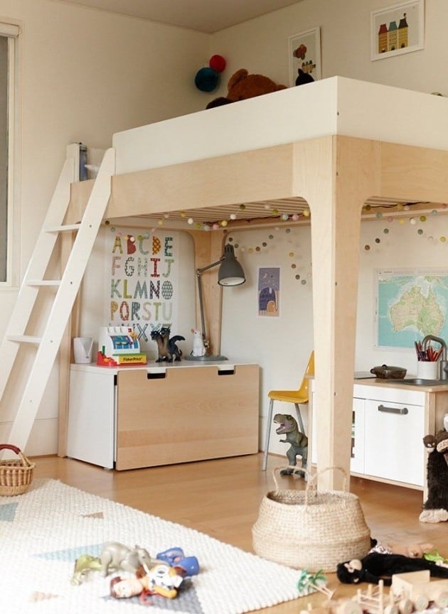 Diy Loft Bed Plans For Kids