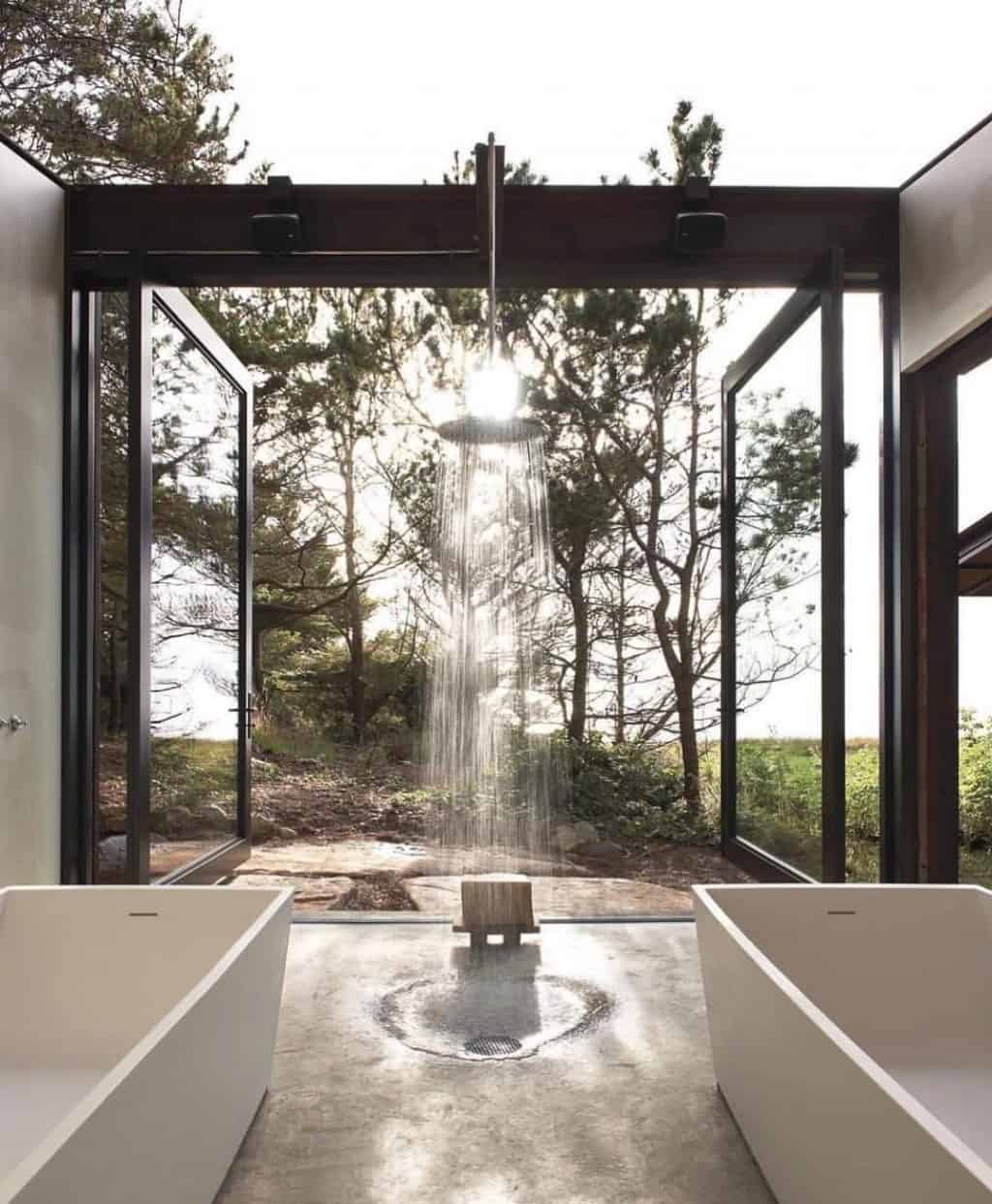 Diy Luxurious Outdoor Shower Plans