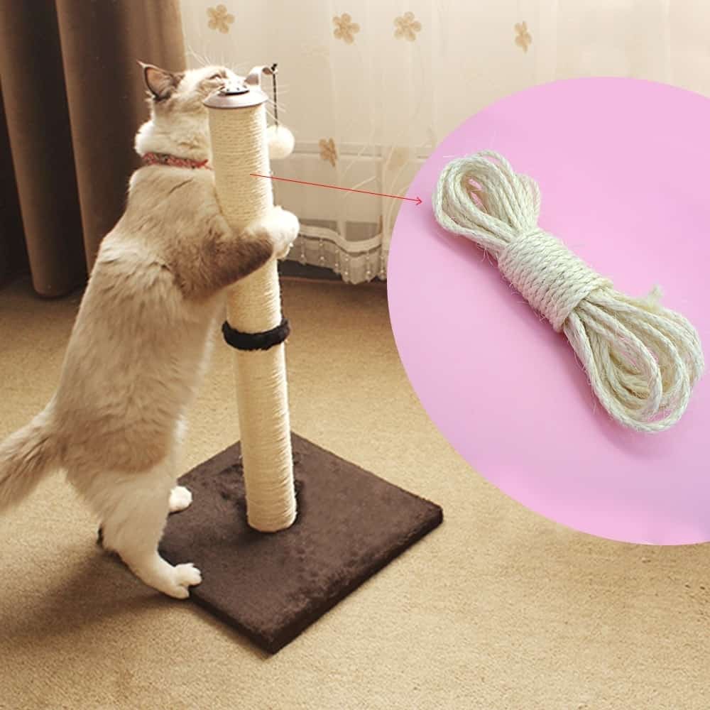 Diy Minimalist Sisal Rope Cat Scratcher