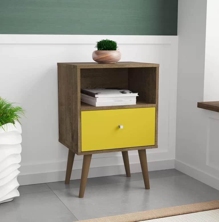 Diy Nightstand Plans With Two Tone Look