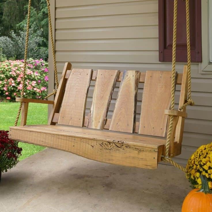 Diy Porch Swing Plans From Reclaimed Wood