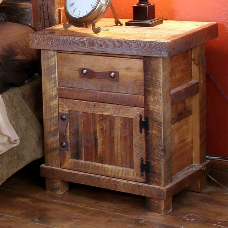 Diy Recycled Pallet Nightstand