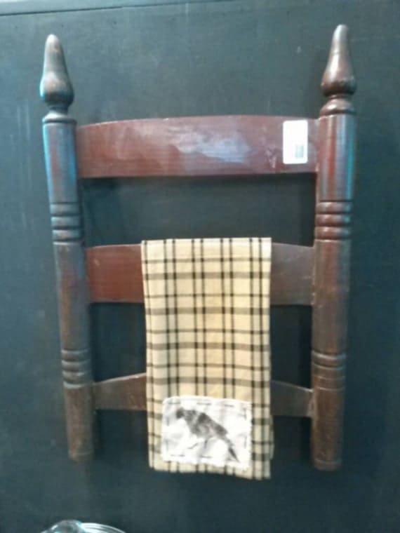 Diy Towel Rack Made From Old Chair