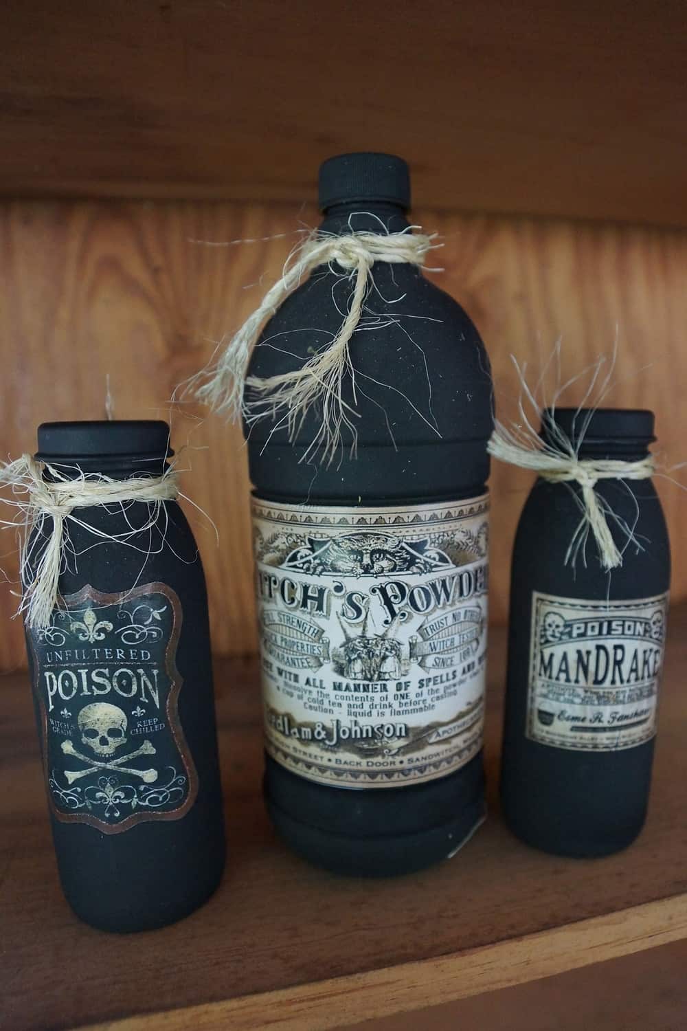 Diy Witch Potion And Poison Bottles