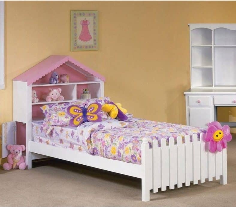 Dollhouse Toddler House Bed