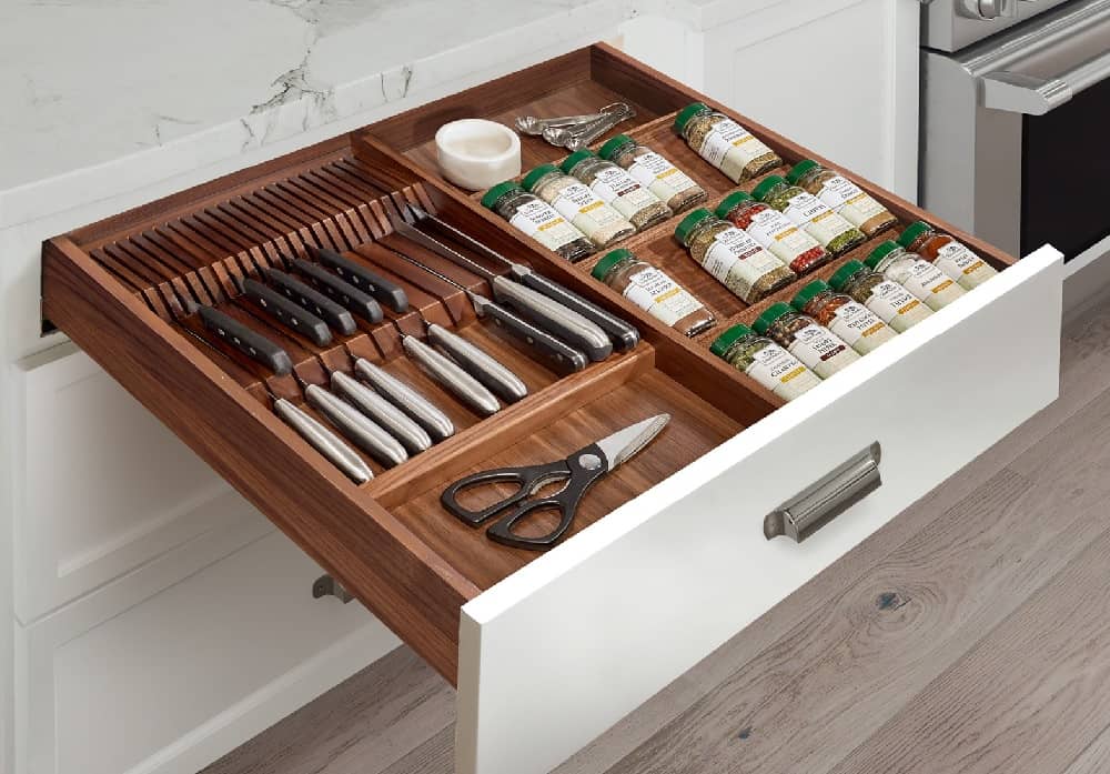 drawer knife block