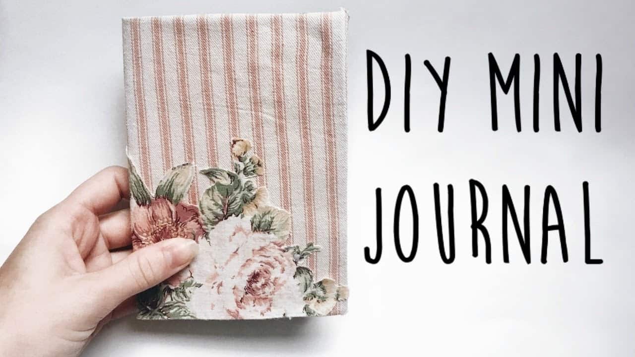 Easy How To Make A Mini Journal