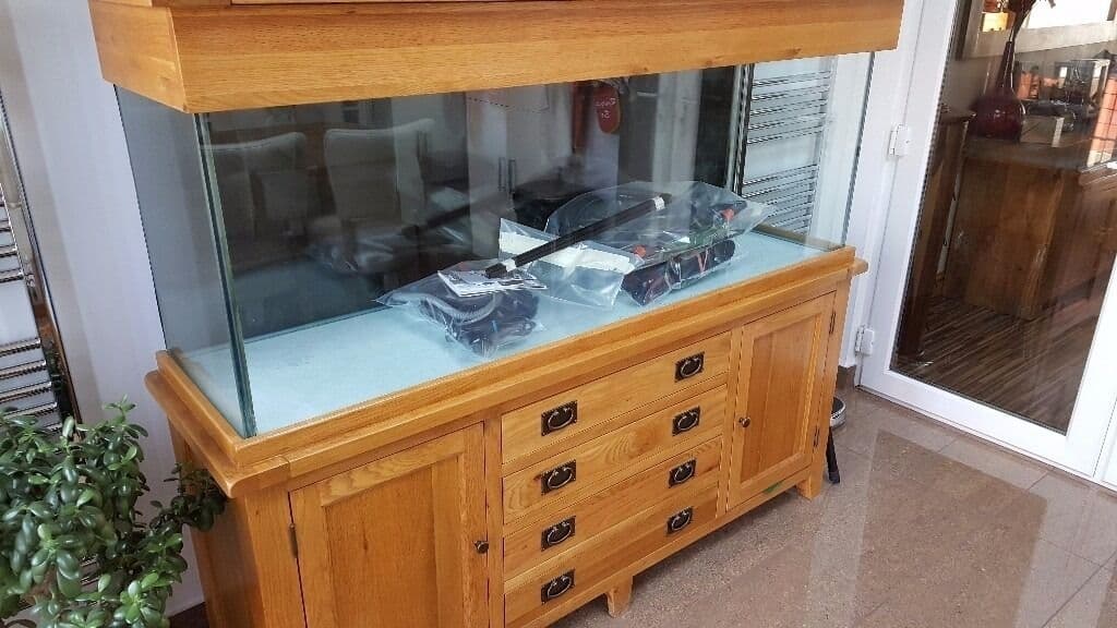 Fish Tank Stand With Storage Drawers