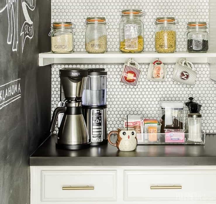Functional Kitchen Coffee Bar Ideas