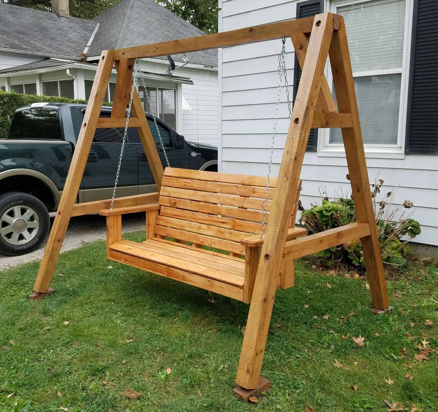 Garden Swing Bench