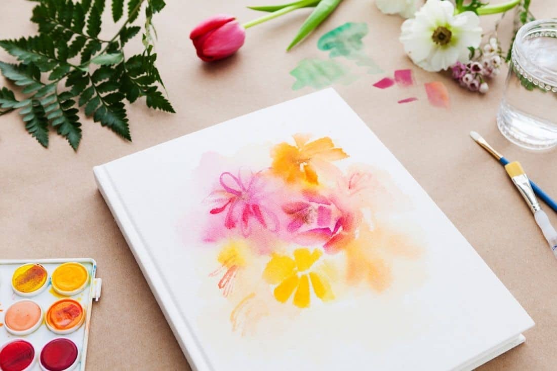 Get Inspired With This Diy Watercolor Sketchbook