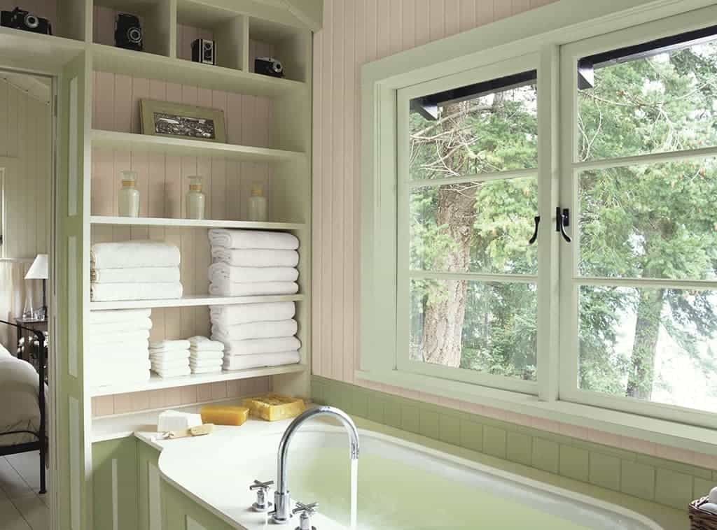 Guest Bathroom With Nature View