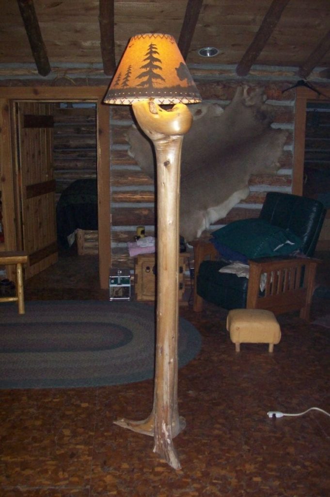 Hand Made Tree Floor Lamp By Rustic Elegance | Custommade