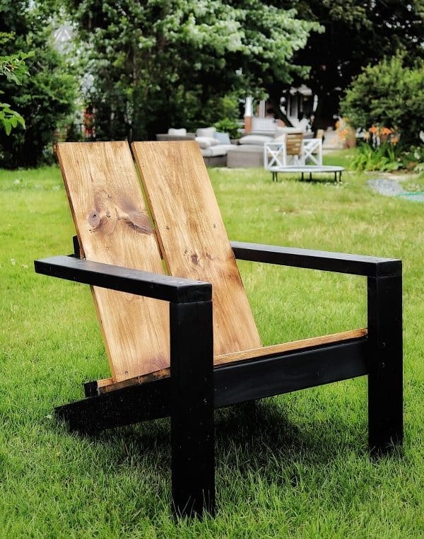 homemade Modern Adirondack Chair