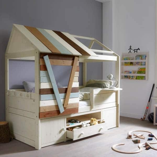 House Frame Diy Kids Bed Plans