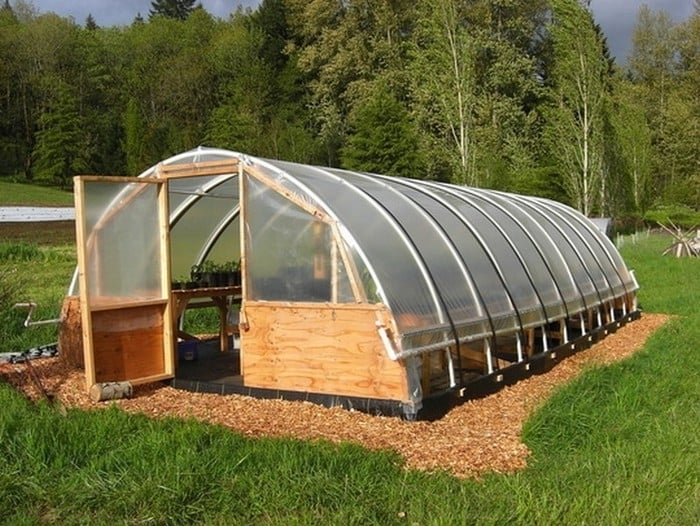 How To Build A Retractable Hoop House Greenhouse