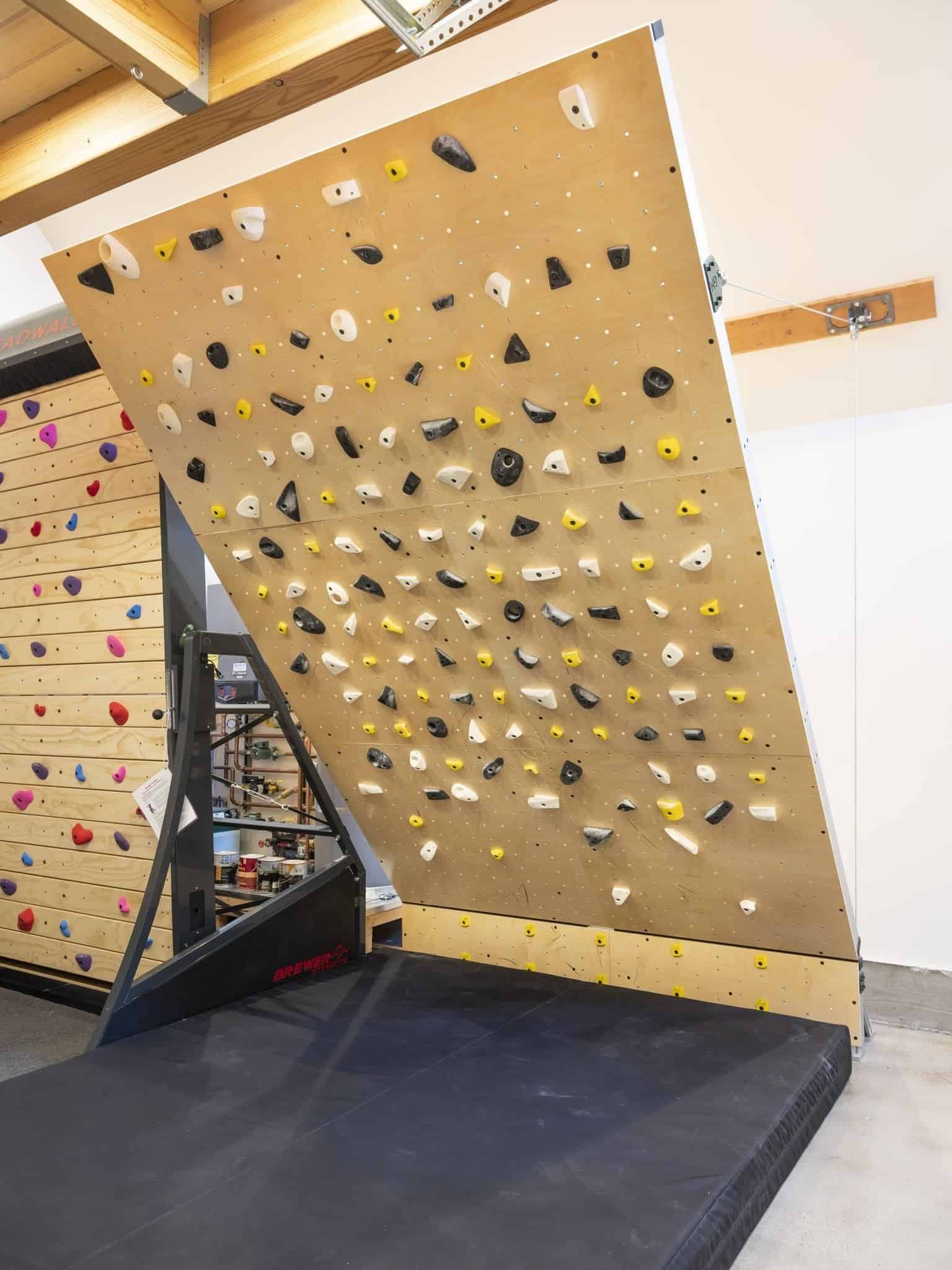 Indoor Adjustable Climbing Wall