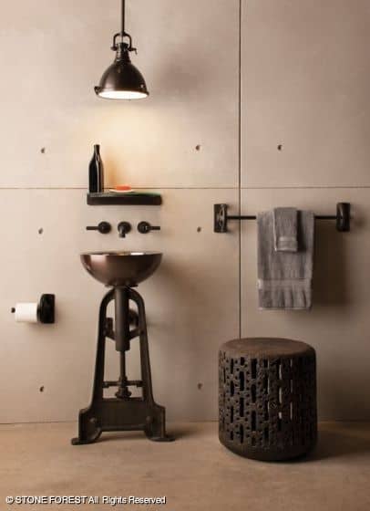 Industrial Guests Bathroom
