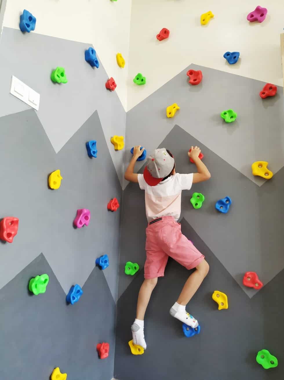 Kids Rock Climbing Wall