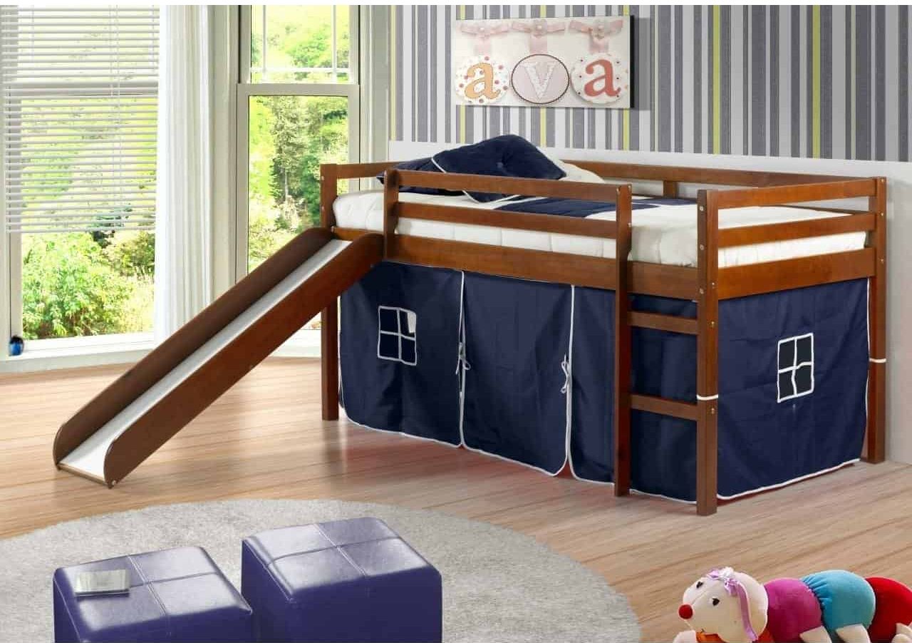 Loft Bed With A Tent