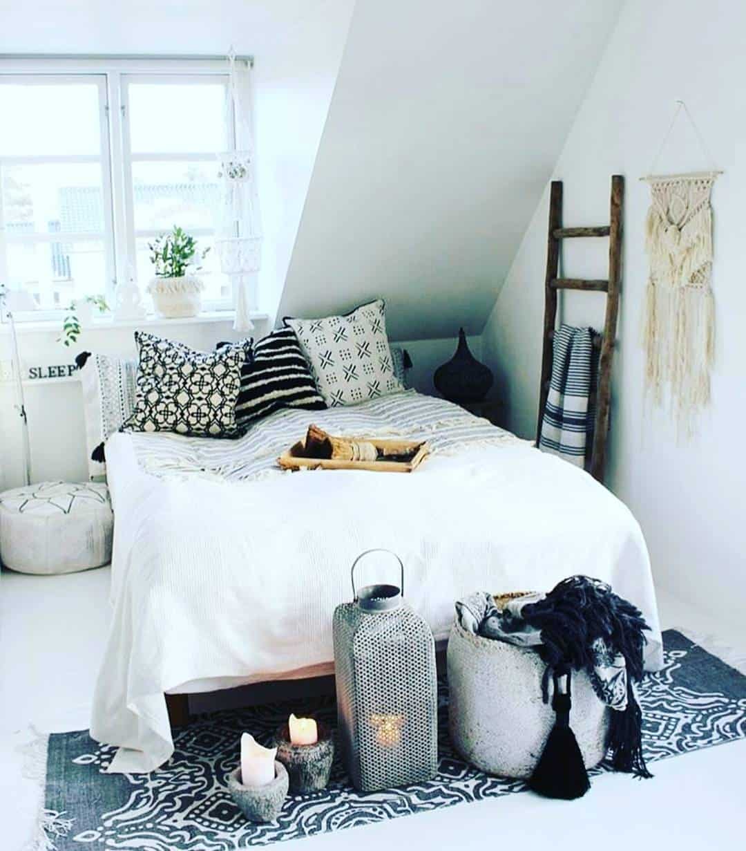 Loft Bohemian Bedroom Ideas