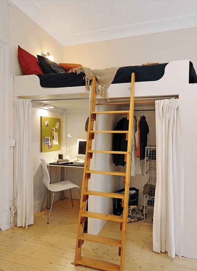 Loft Dorm Room Ideas