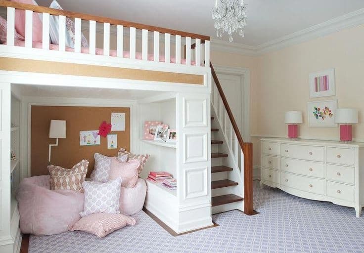 Lofted Kids Bed Plans