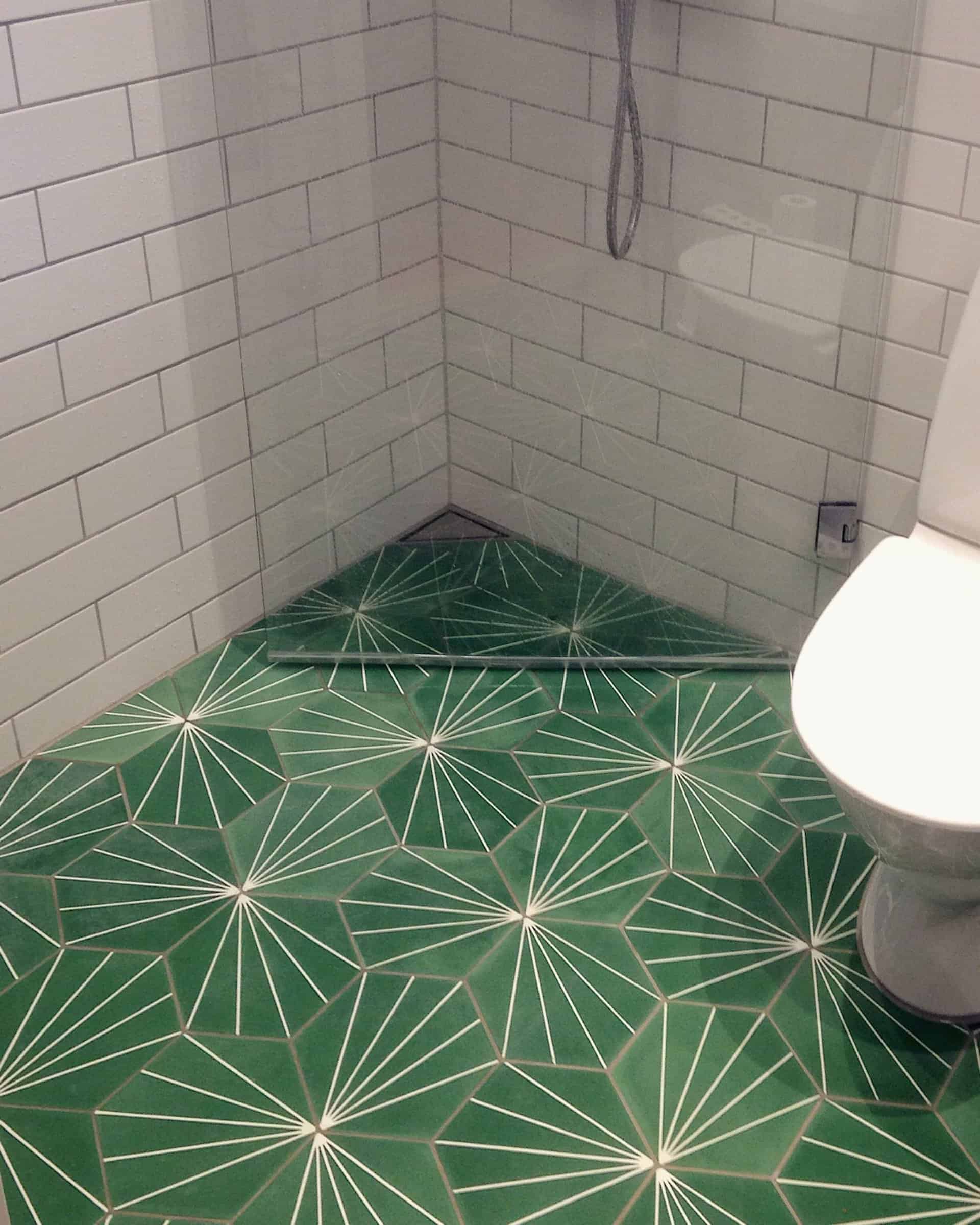 Marrakech Design Dandelion Pea Green Tiles