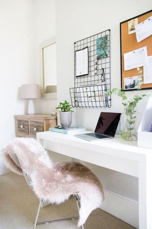 Mid-Century Modern Bedroom Office Ideas