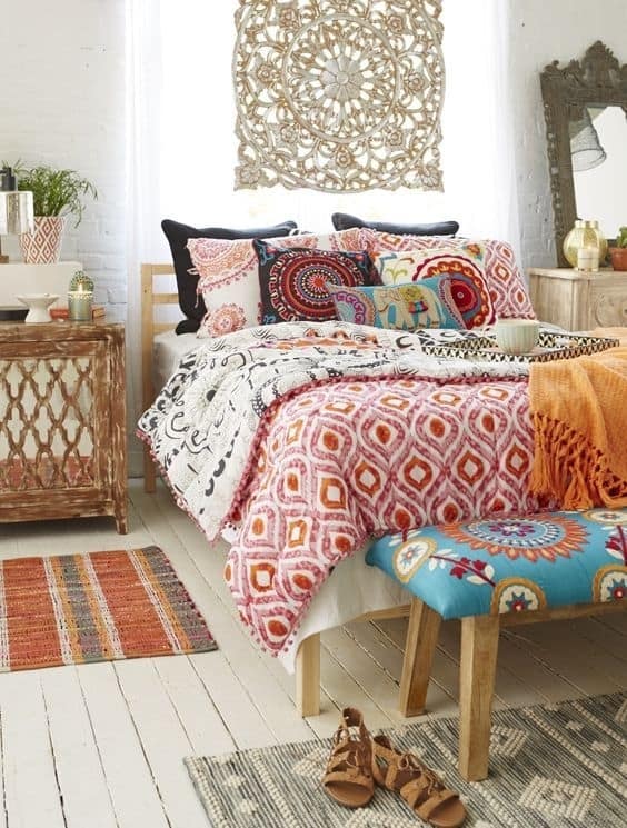 Moroccan Bohemian Bedroom