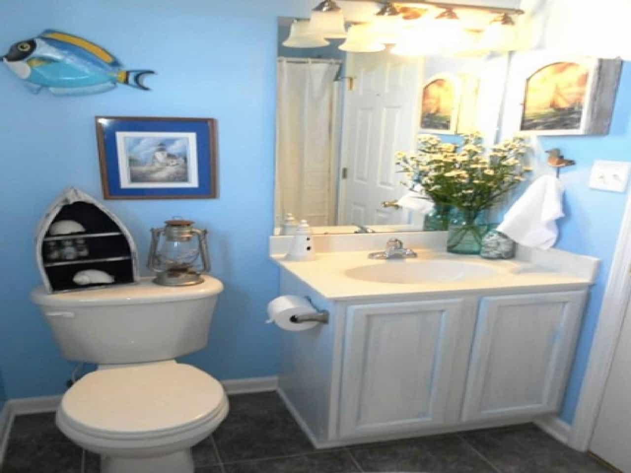 Nautical Theme Kid Bathroom