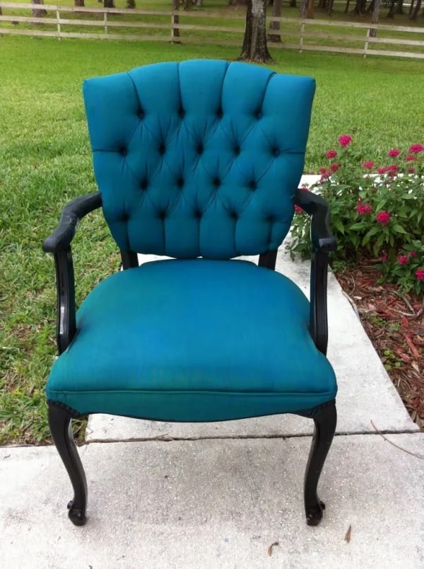 paint the upholstery chair