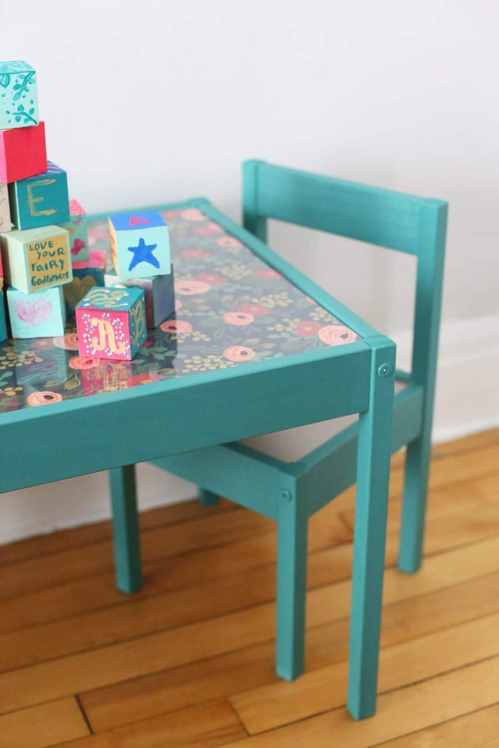 Painted Diy Kids Desk