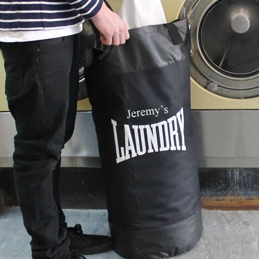 Personalized Laundry Punch Bag