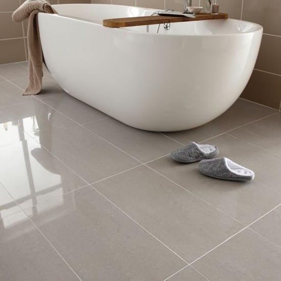 Porcelain tile is a classic choice that will never go out of style
