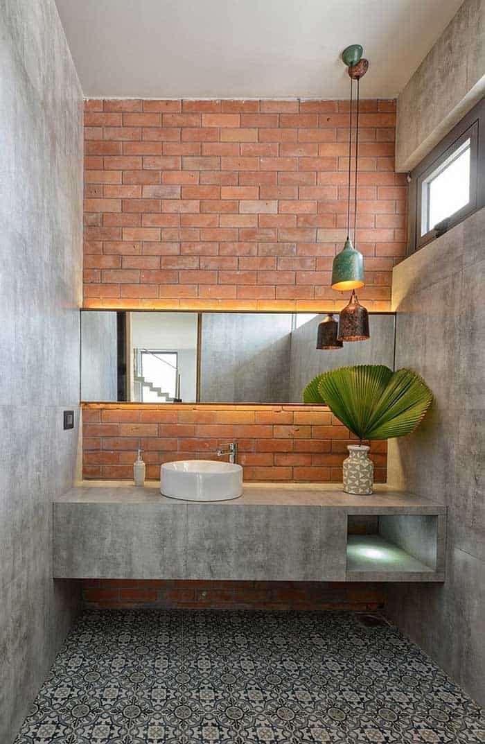 Rustic Modern Bathroom
