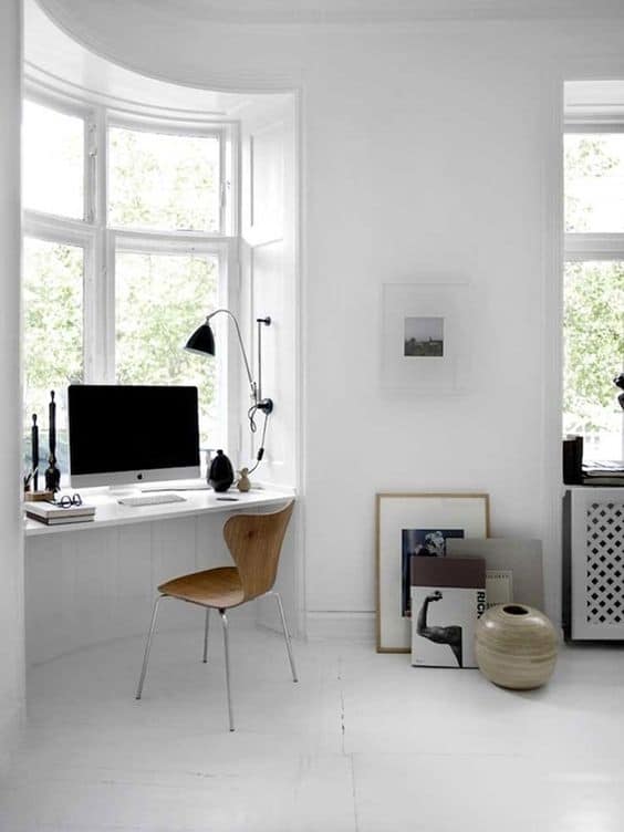 Scandinavian Bedroom Office Ideas