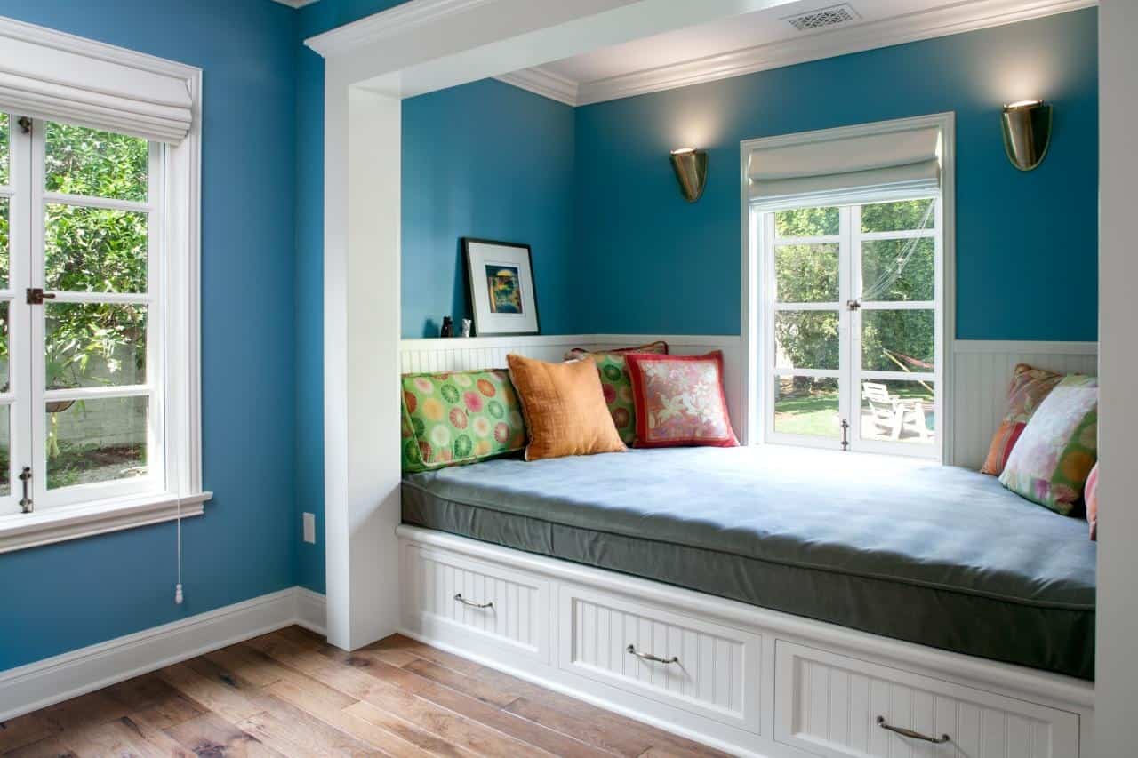 Storage Bed Into An Alcove