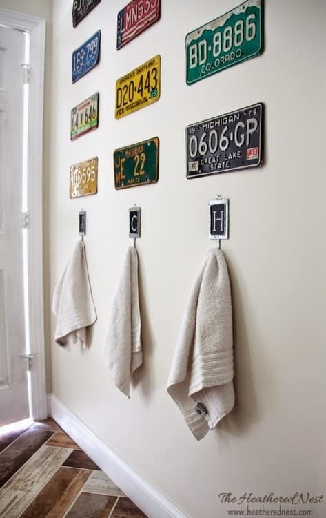 Towel Rack Ideas For Kids Bathroom