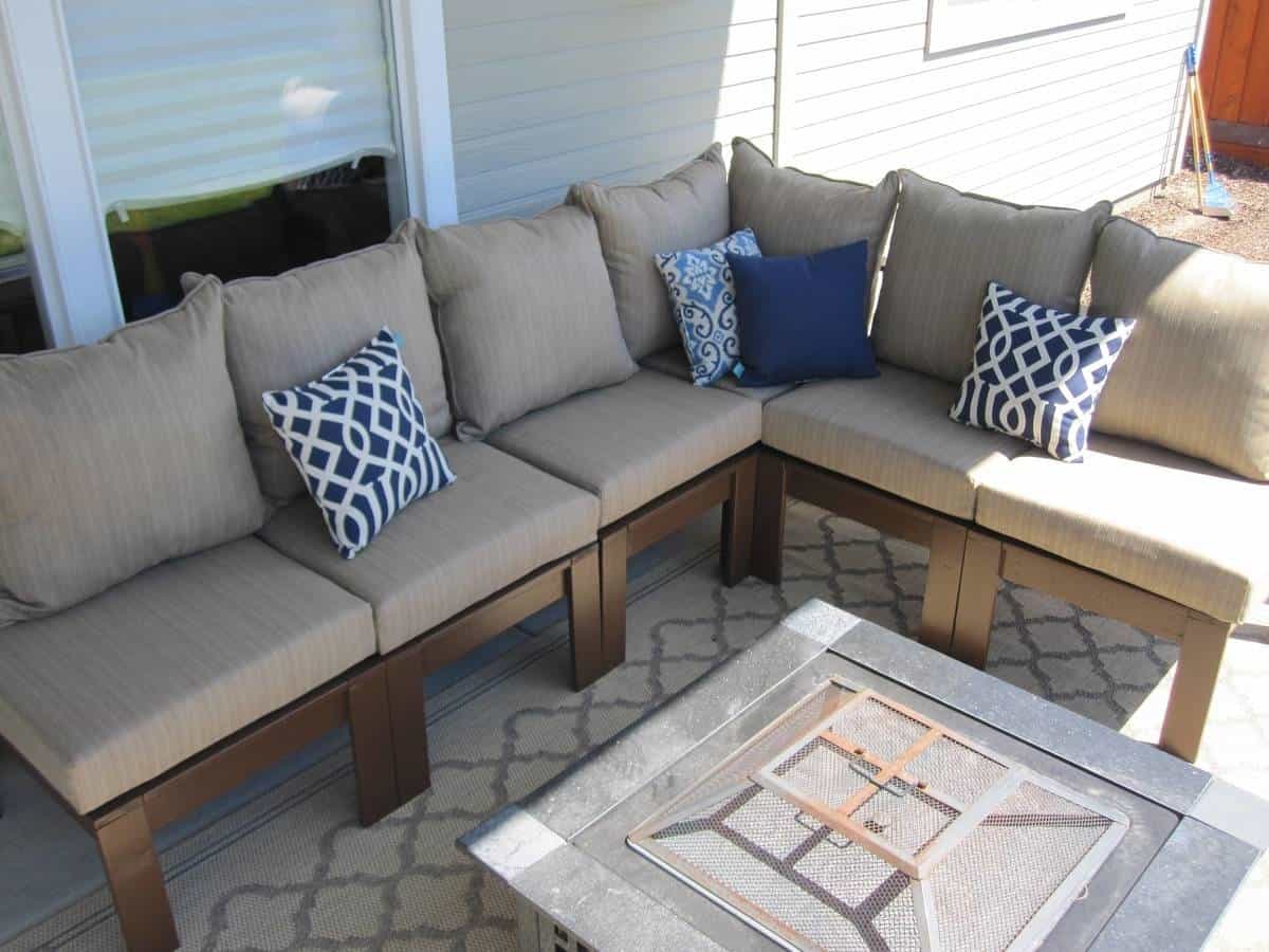 Traditional Diy Outdoor Sofa Plans
