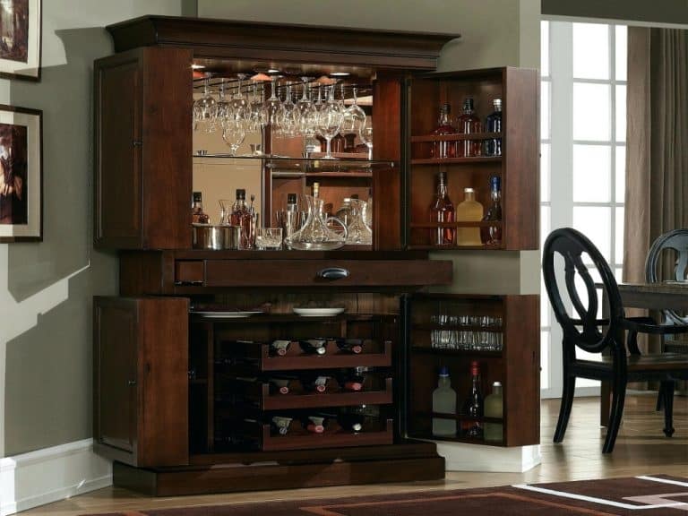 Traditional Liquor Cabinet