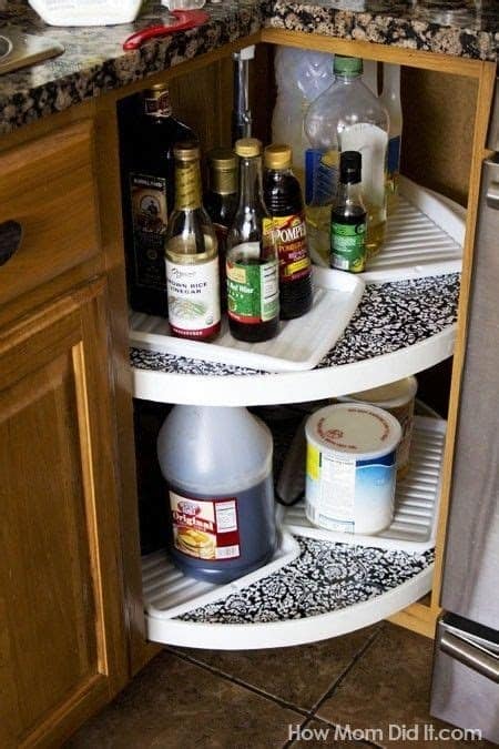Use A Lazy Susan To Organize Spices And Condiments
