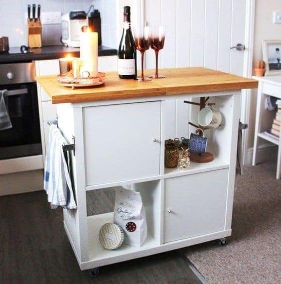 Use Ikea Hack For Diy Kitchen Countertop And Island